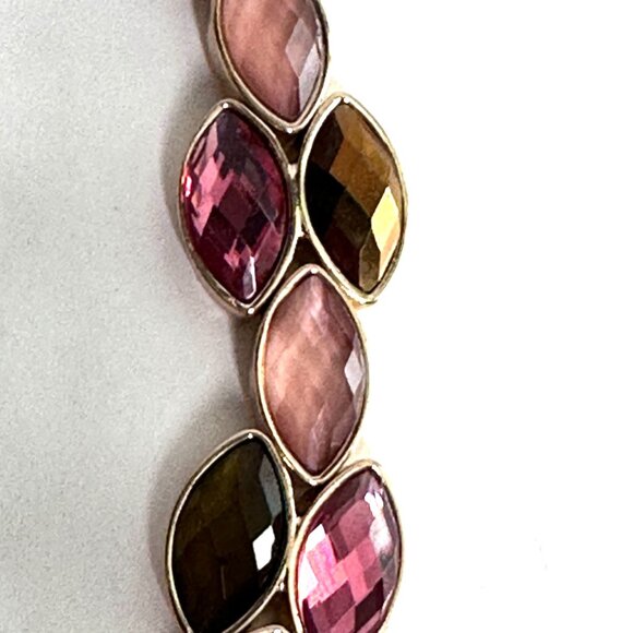 ANNE KLEIN | Jewelry Set Necklace and Bracelet Set | Rose Gold Brown - Picture 5 of 10